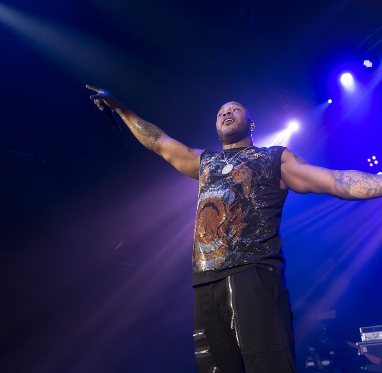 flo rida performing on stage