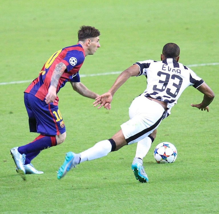 lionel messi playing soccer