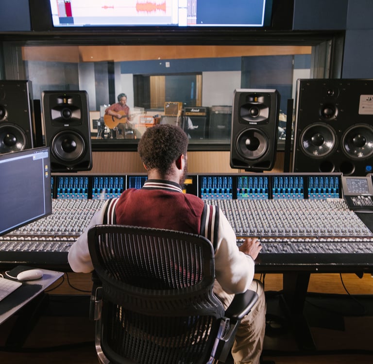 sound equipment room