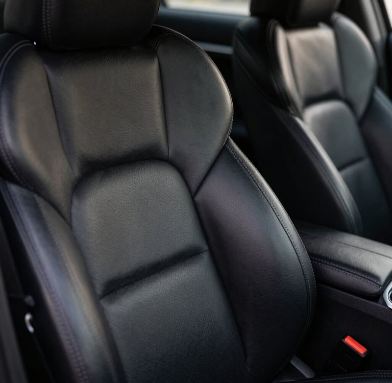 leather upholstery cleaning mobile detailing