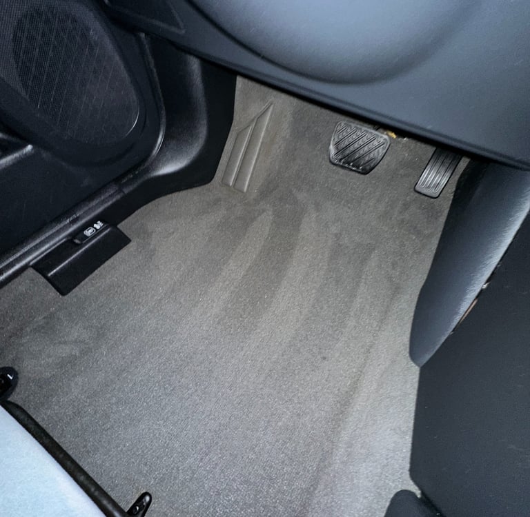 carpet shampoo and vacuum after mobile detailing