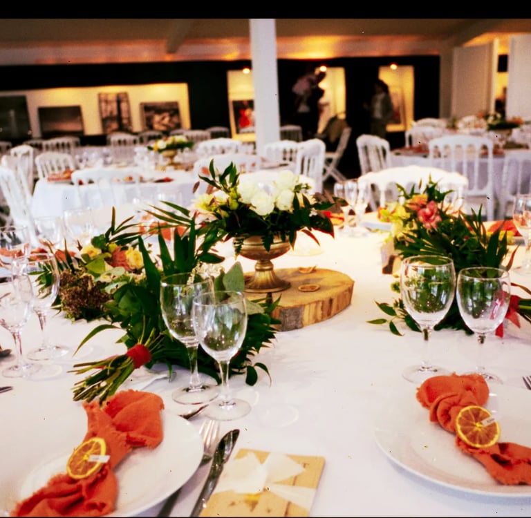 Décoration de table au chateau Nord | rollbak | Photographe mariage Hauts de France