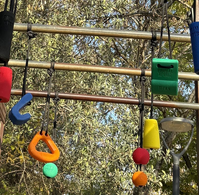 agarres ocr Primal Xpirit en una barra