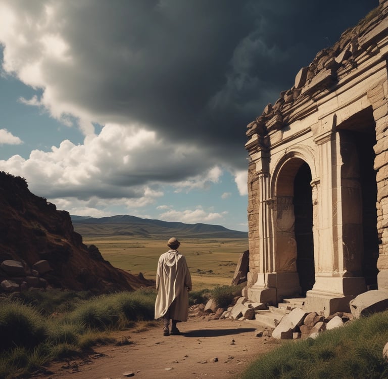 a man riding a skateboard down the side of a ramp