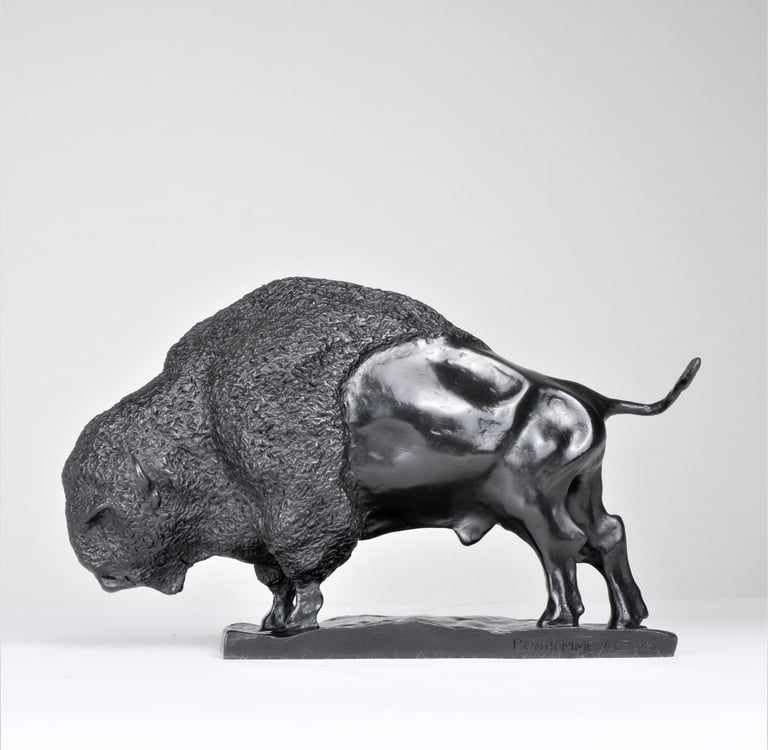 Sculpture contemporaine en bronze – Bastien Bonhomme