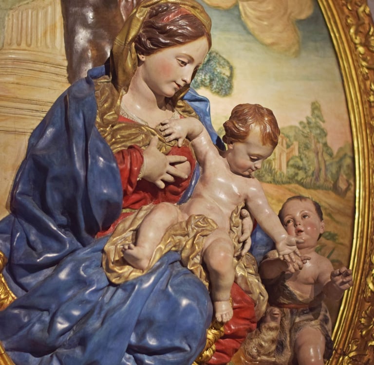 Virgen de la Leche de Francisco Salzillo