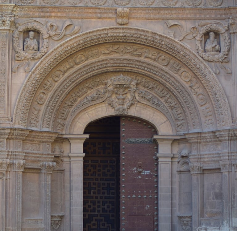 Puerta de las Cadenas de la catedral de Murcia
