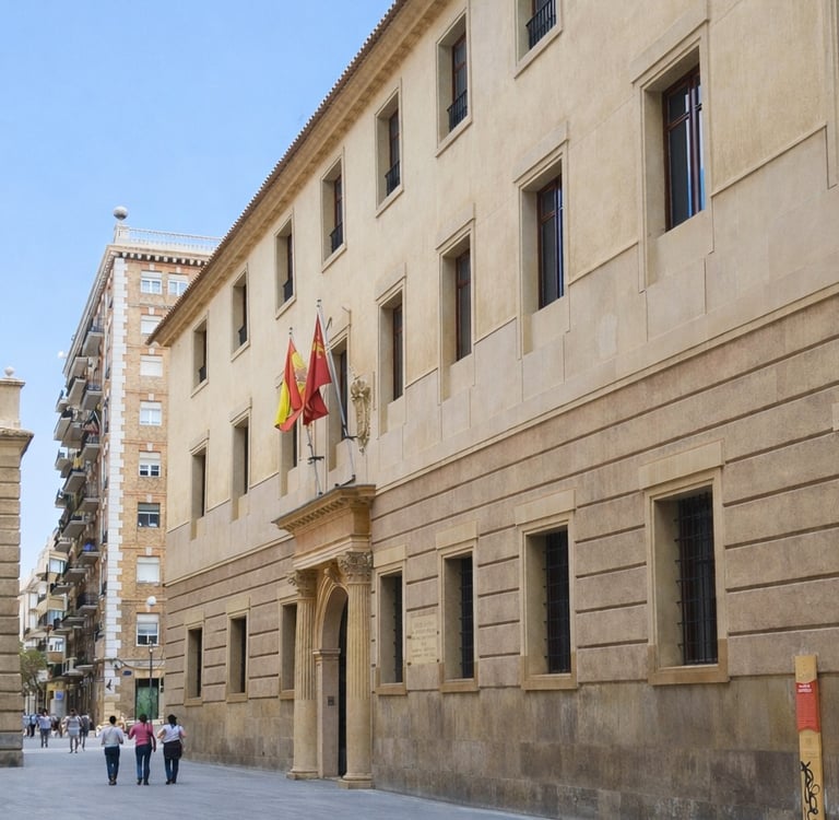 The San Esteban Palace, in the city of Murcia, is the seat of the regional government.