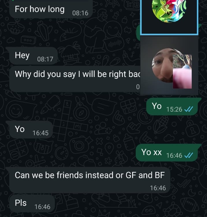 Aiden's New EX (not me) breaking up with him