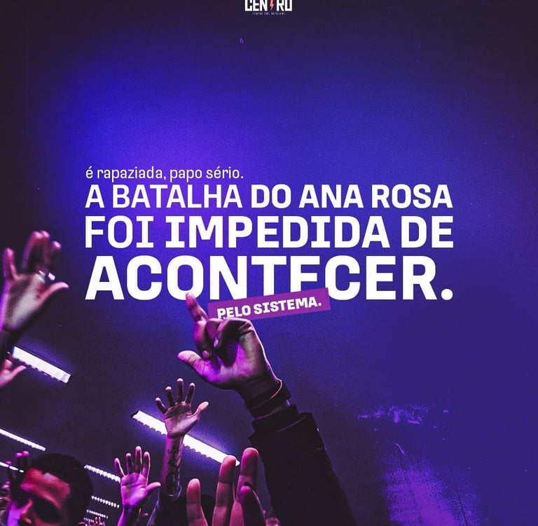 batalha do ana rosa sendo impedida