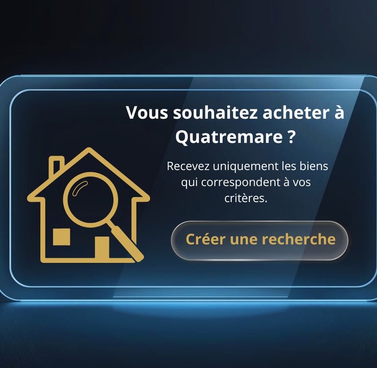 Acheter immobilier quatremare
