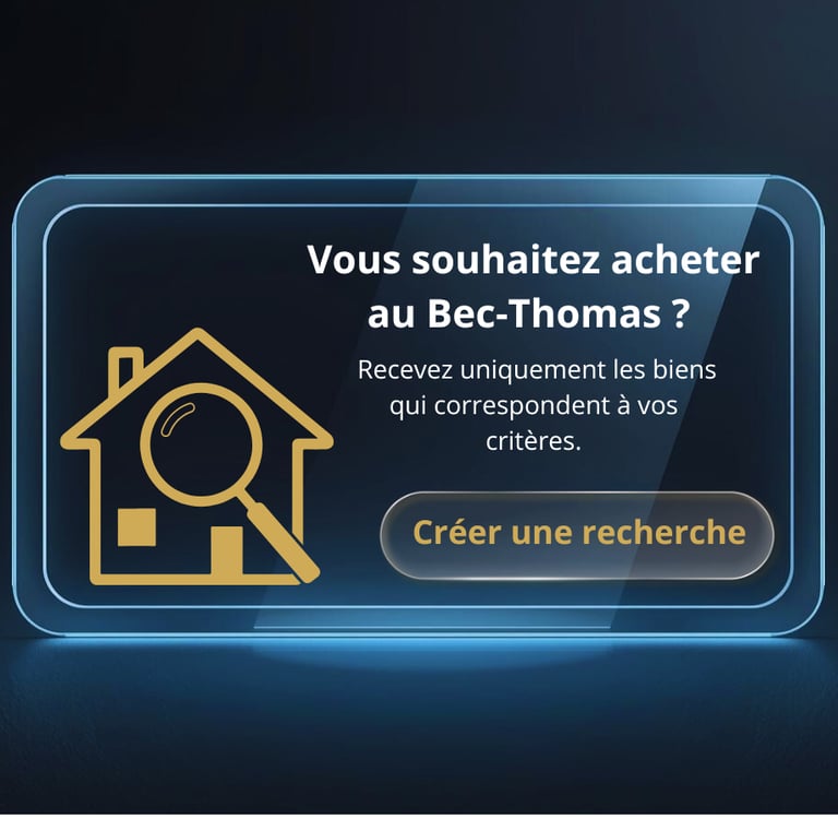 Acheter immobilier au bec thomas