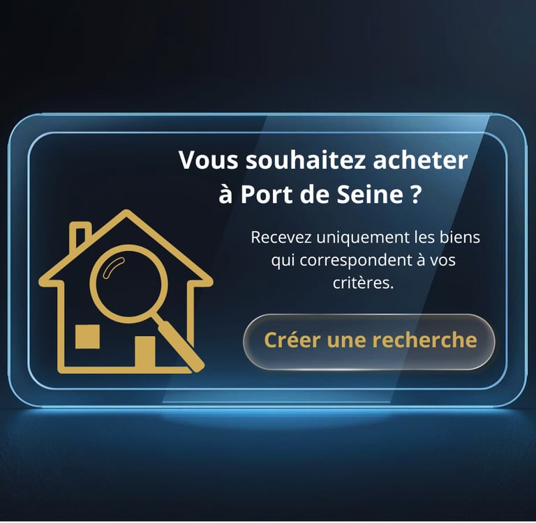 Acheter immobilier port de seine