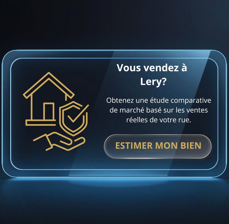 Vendre immobilier Lery