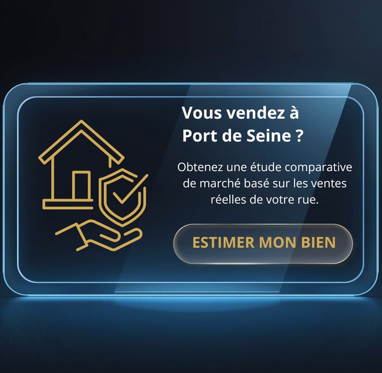 Vendre immobilier port de seine