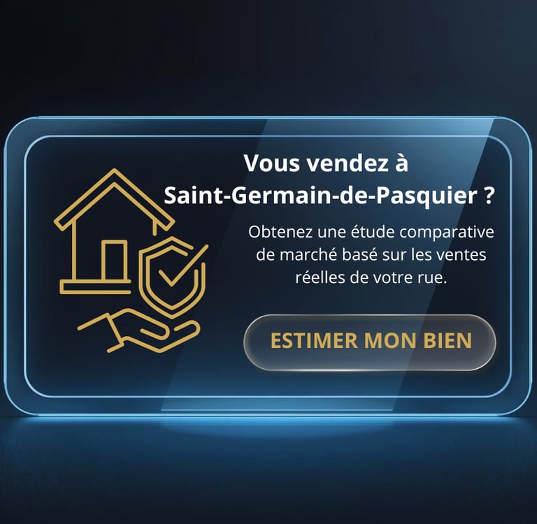 Vendre immobilier Saint Germain de Pasquier