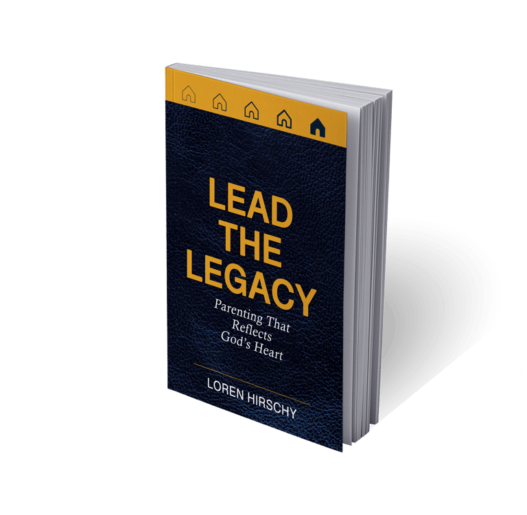 Lead the Legacy - the book that equips parents with God's heart to shape their children's faith.