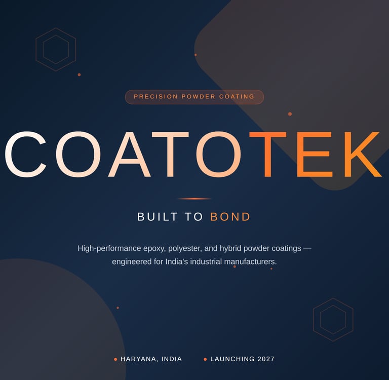 COATOTEK powder coating manufacturer logo and brand