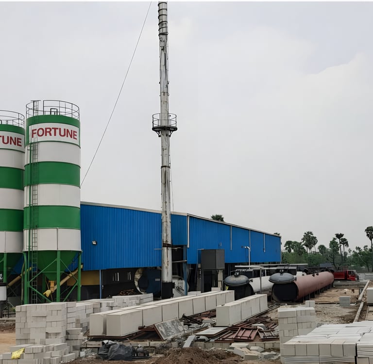 AAC Block Making Machine Manufacturer in India – Fortune Engineering Works