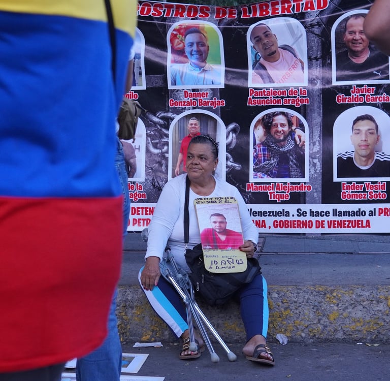 Mahnwache Cucuta Kolumbien Venezuela