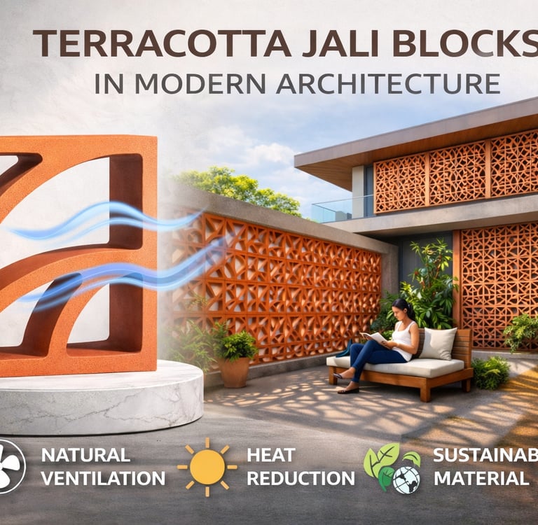 Benifits of terracotta jali