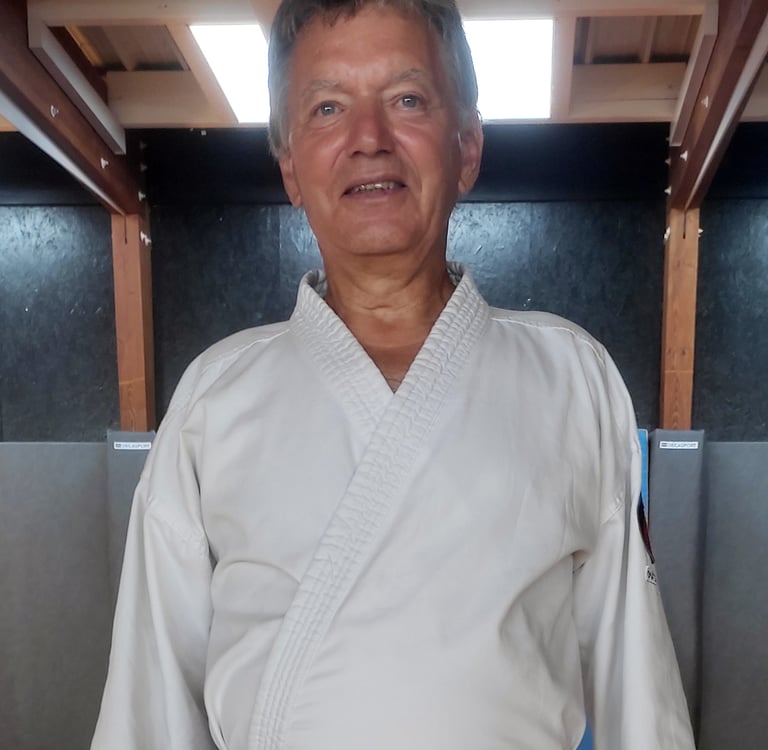 Gilles Leuillier, enseignant de karaté au Karaté Club Barpais