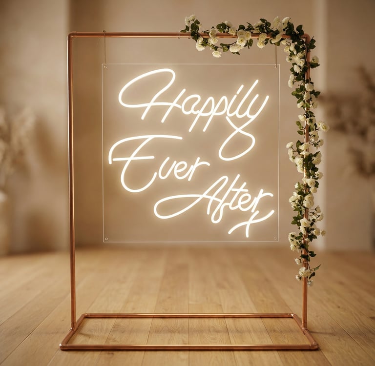 Happily Ever After Neon Sign