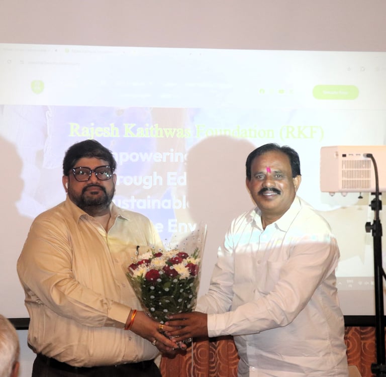 Rajesh Kaithwas Foundation, Rajesh Kaithwas, RKF