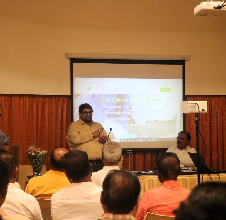 Rajesh Kaithwas Foundation, Rajesh Kaithwas, RKF