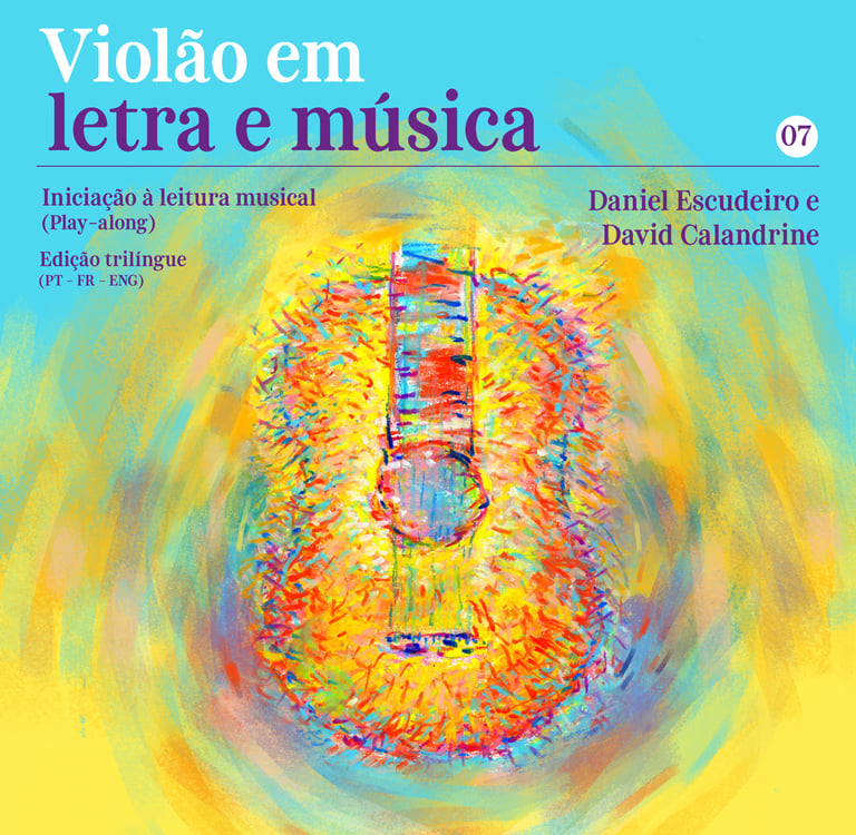 Capa do áudio "Vai e vem do si" do livro "Violão em letra e música"
