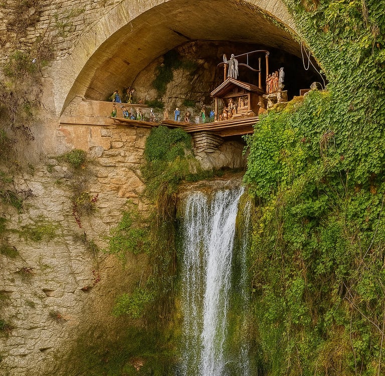 Acque cristalline e colline verdi Marche