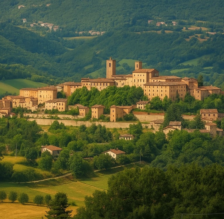 Sarnano montagna natura borghi antichi Marche
