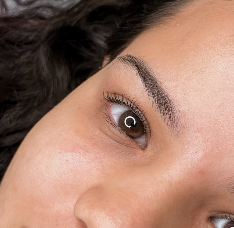 Cílios Lash lifting