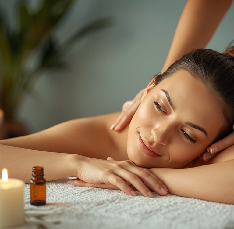 massagem relaxamento