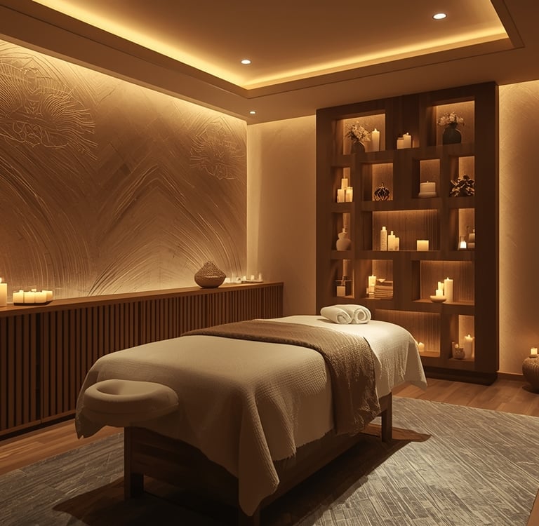 Calm and elegant tantric massage studio in Porto