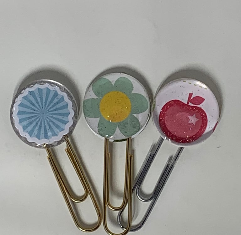 decorative summer paper clips