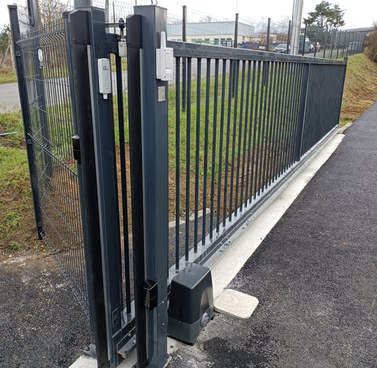 Portail industriel à Tours