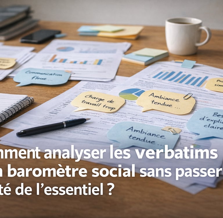 Verbatims enquête sociale