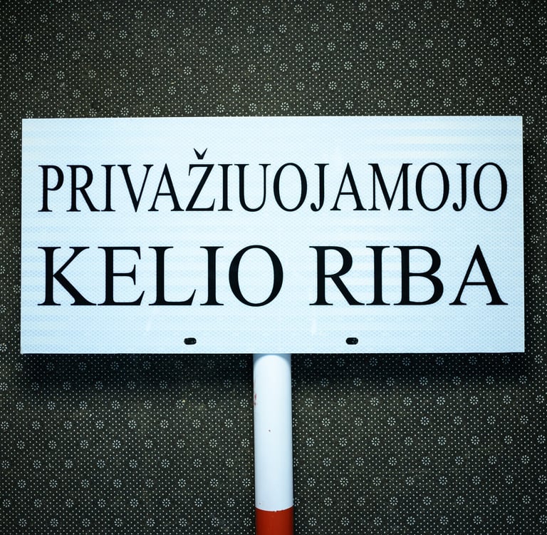 Privažiuojamojo kelio riba