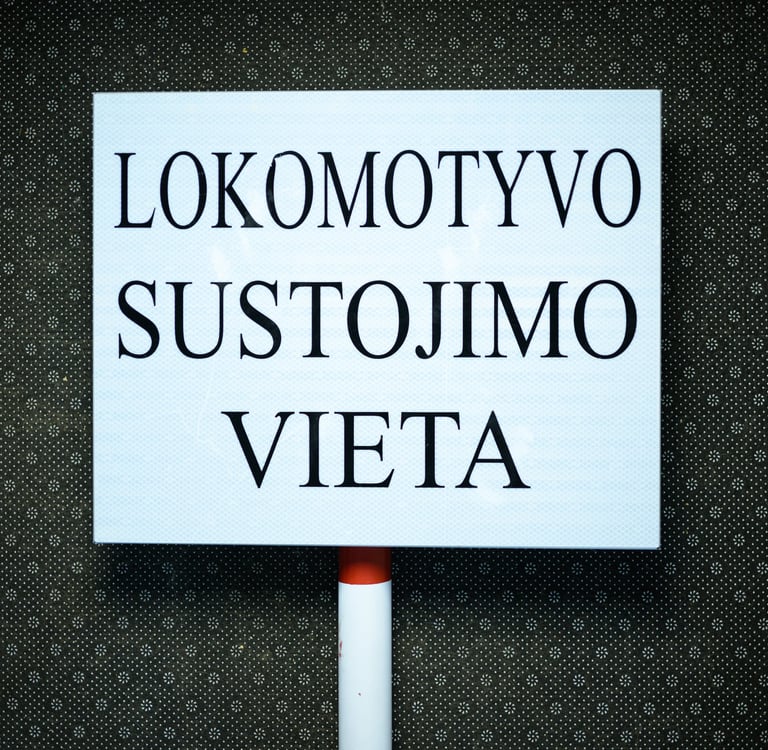 Lokomotyvo sustojimo vieta