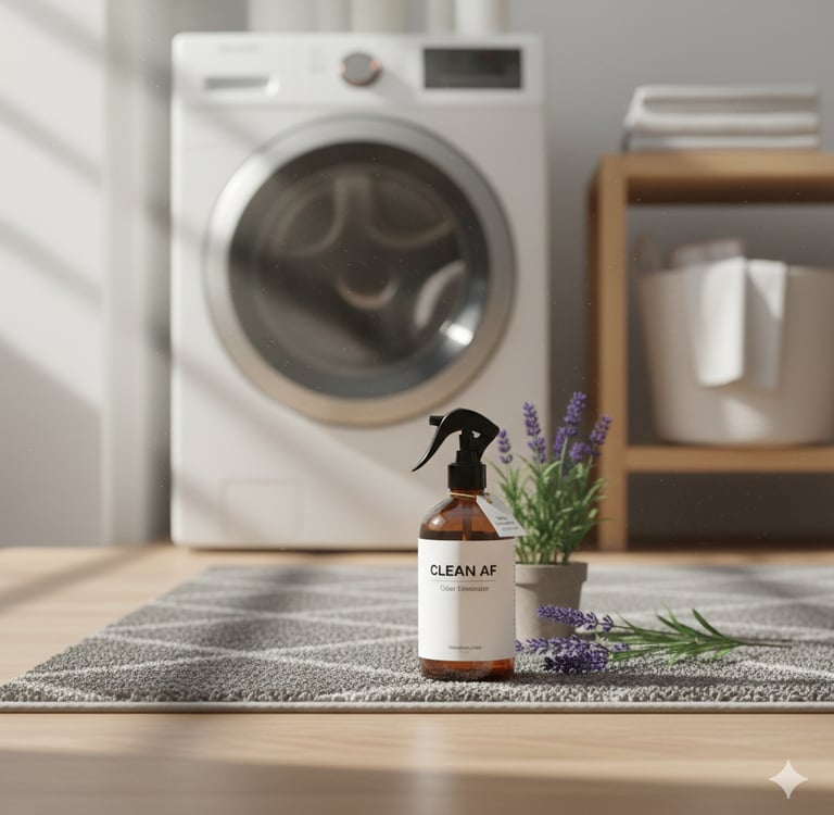 Natural pet odor eliminator spray