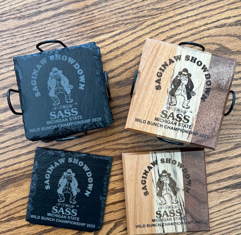 Saginaw Showdown coasters