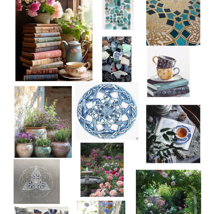 mood board for inspiration