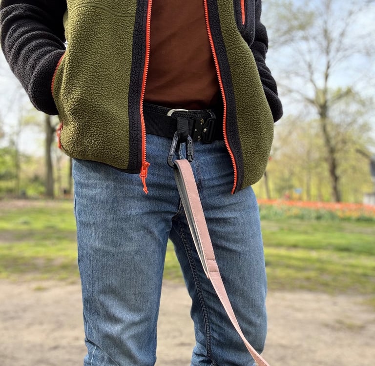 The walking belt: the game changer to walk your dog on a leash?