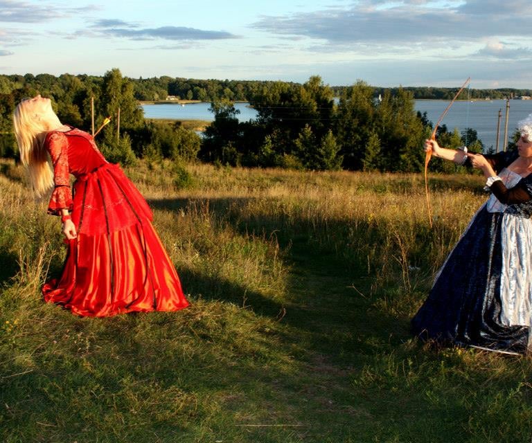 Renesanso princesės kostiumas