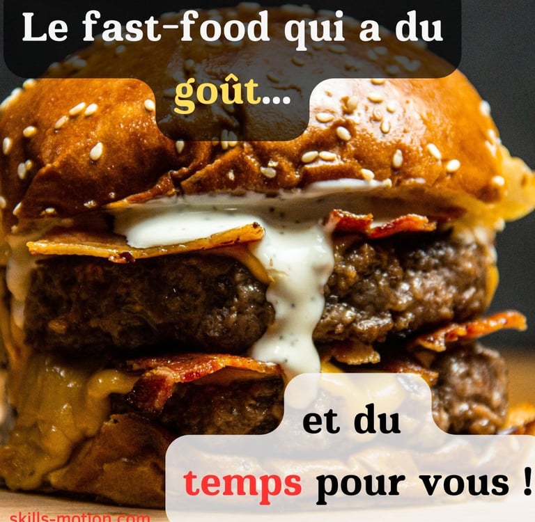slogan fast food restaurant rapide