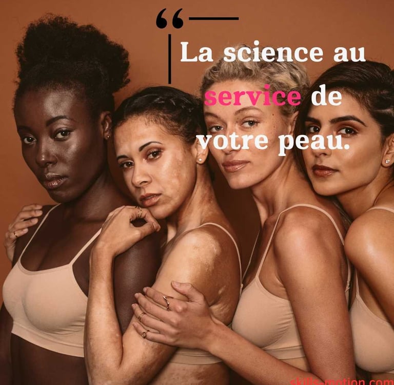 Idee de slogan pour la beaute de la peau