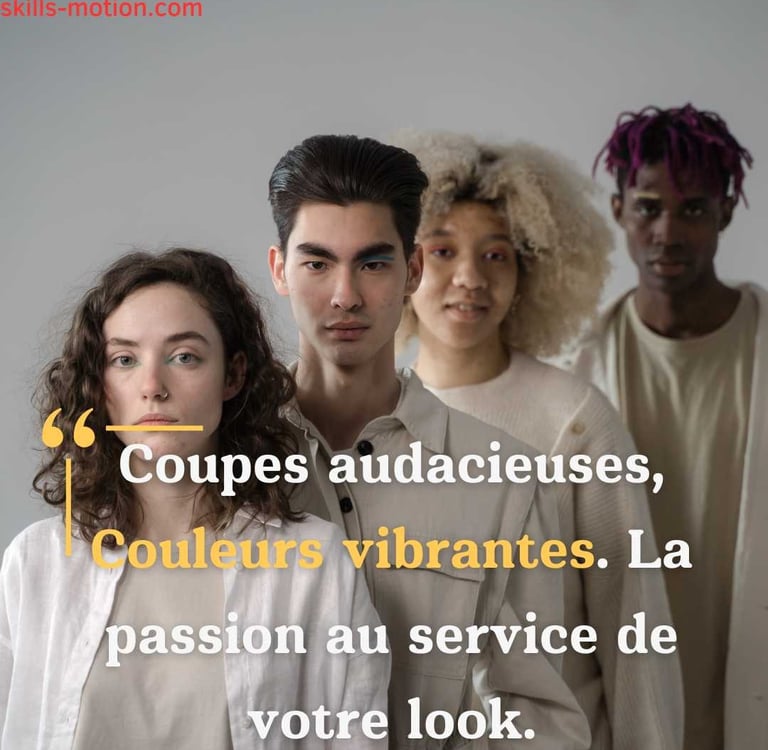 Idées de slogans pour salon de coiffure mixte