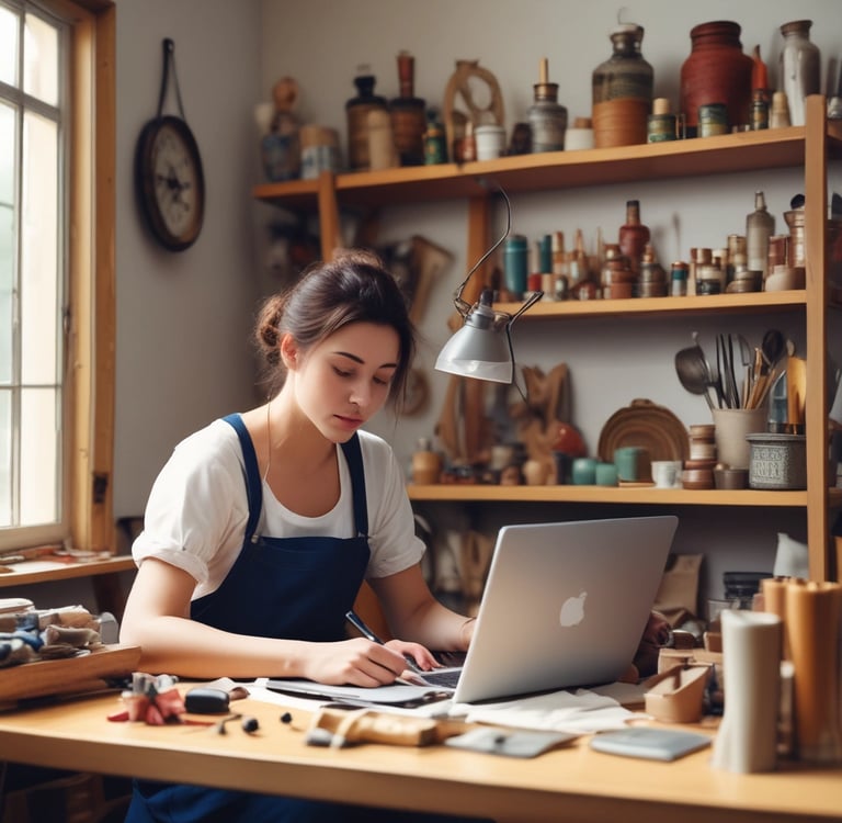 photo of white staircase