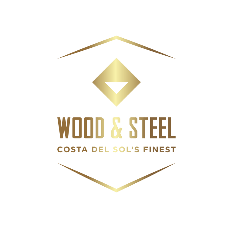 Custom wooden pergola with steel railing, outdoor project by Wood & Steel, Costa del Sol